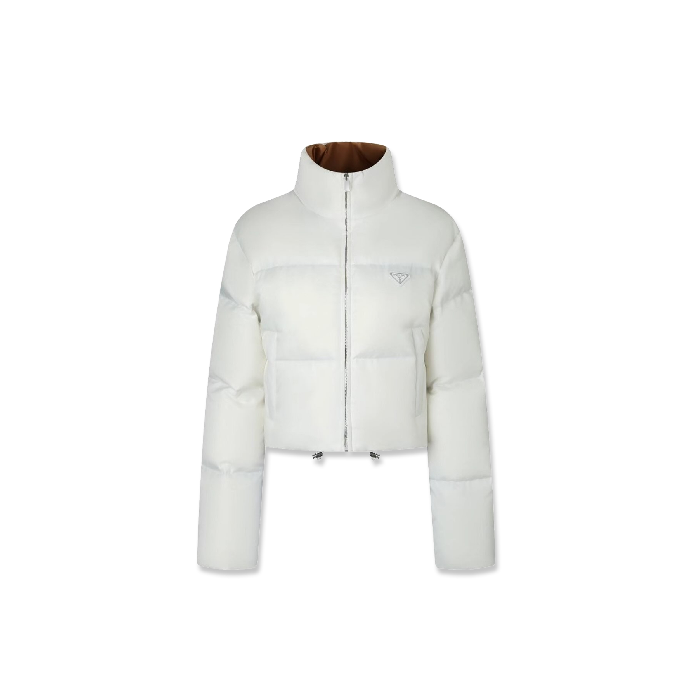 PRADA CROPPED RE-NYLON DOWN JACKET